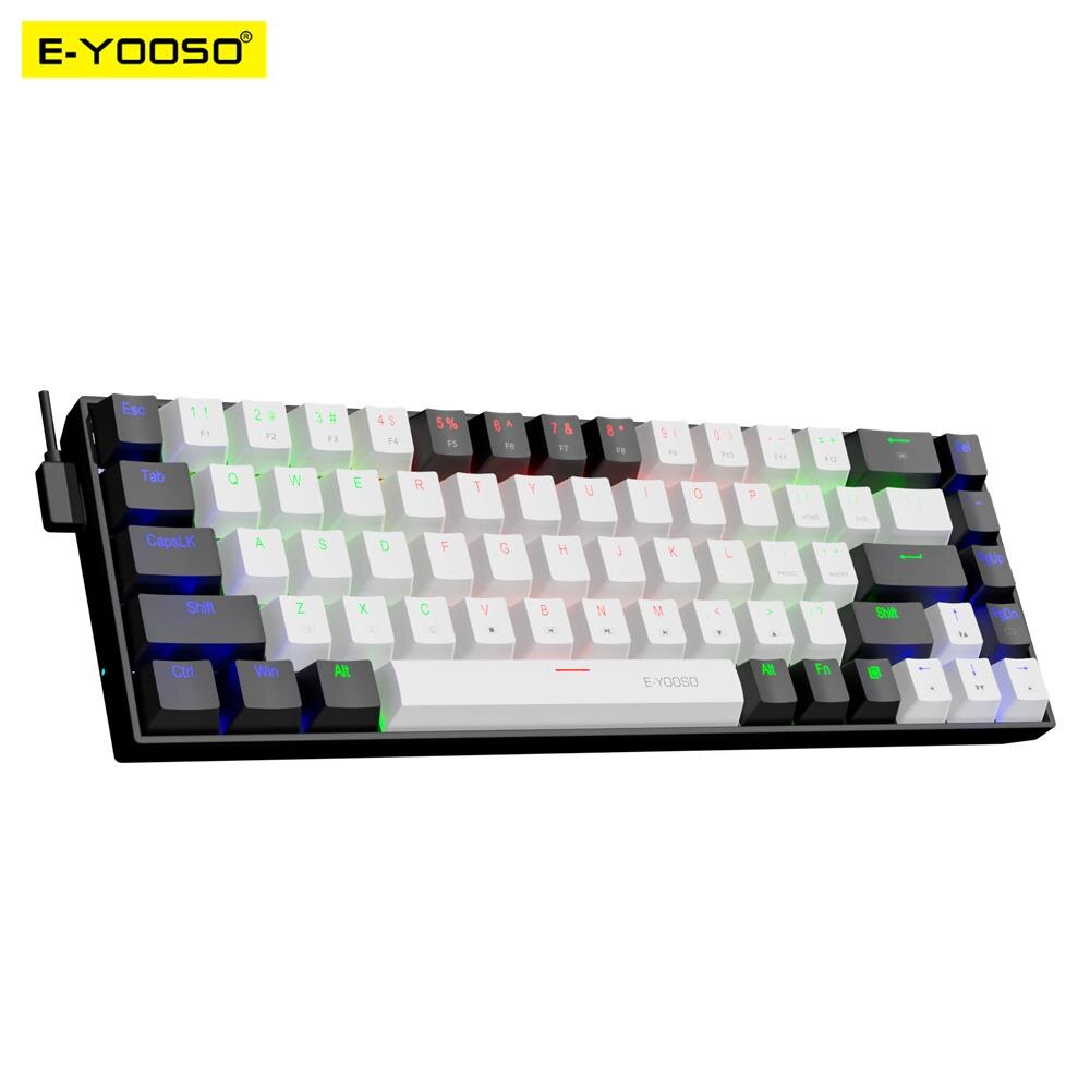 Gaming Keyboard Mini - E-YOOSO Z686 USB Mini Slim tastiera