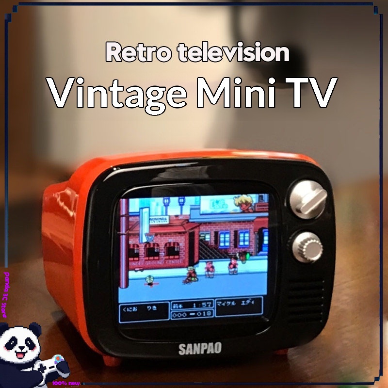 Gaming Keyboard Mini - Mini TV da Tavolo Retrò con