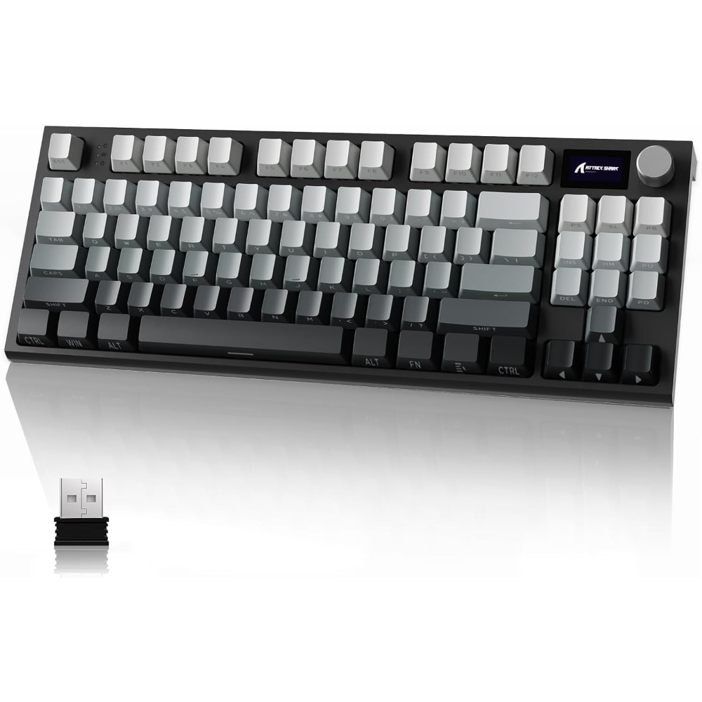 Gaming Keyboard Hot Swappable - ATTACK SHARK K86 RGB Tastiera Meccanica
