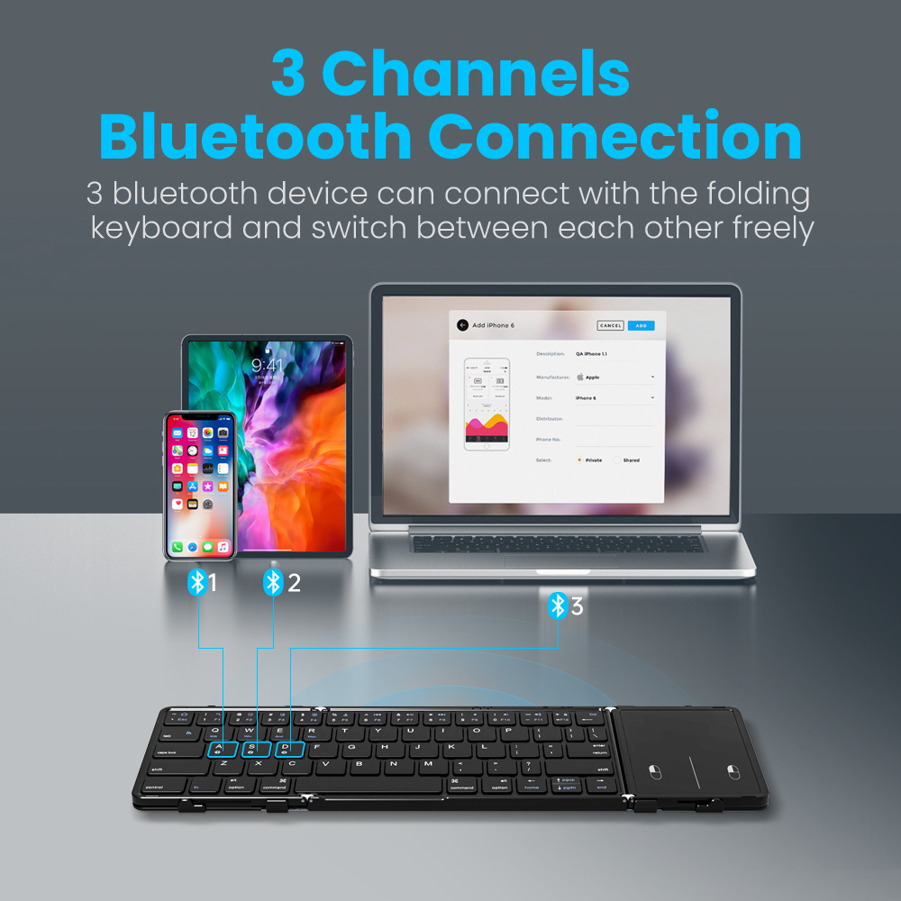 Tastiera pieghevole wireless B - Gaming Keyboard Mini recensione e prezzo