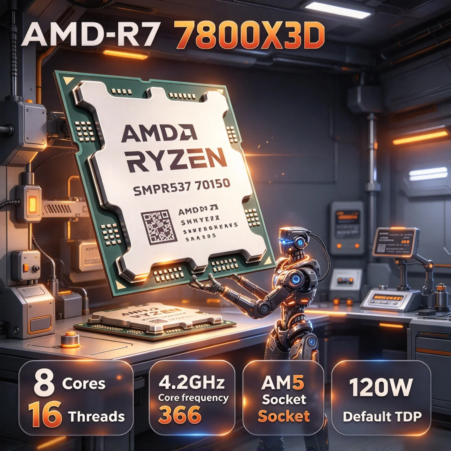 NUOVA CPU AMD Ryzen 7 7800X3D  - Amd Cpu Ryzen 7 recensione e prezzo