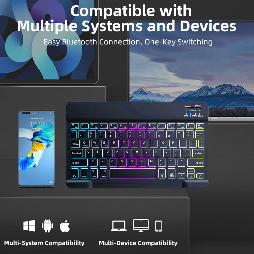 Tastiera Bluetooth Retroillumi - Gaming Keyboard Mini recensione e prezzo