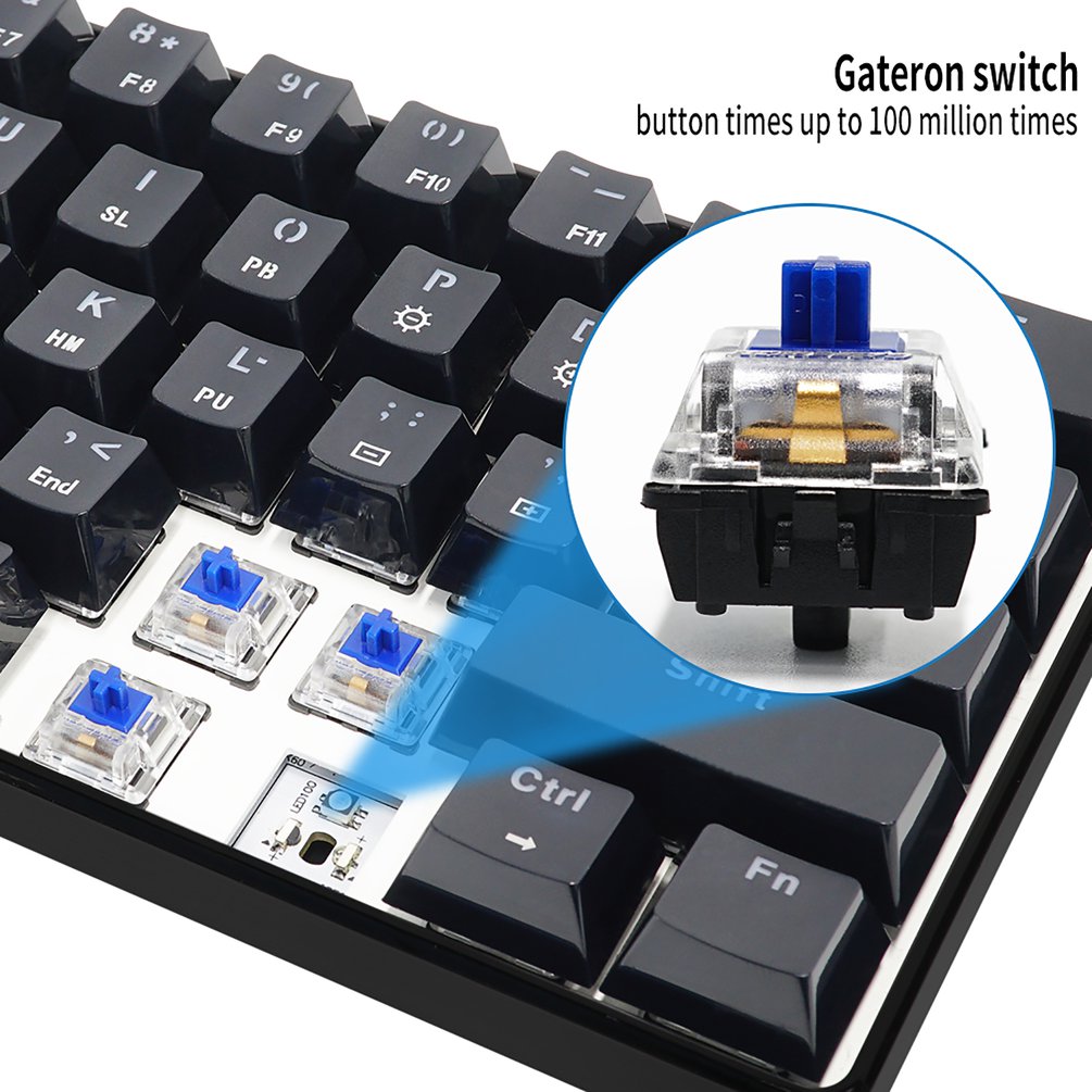 SKYLOONG GK61 Mini portatile 6 - Gaming Keyboard Mini recensione e prezzo