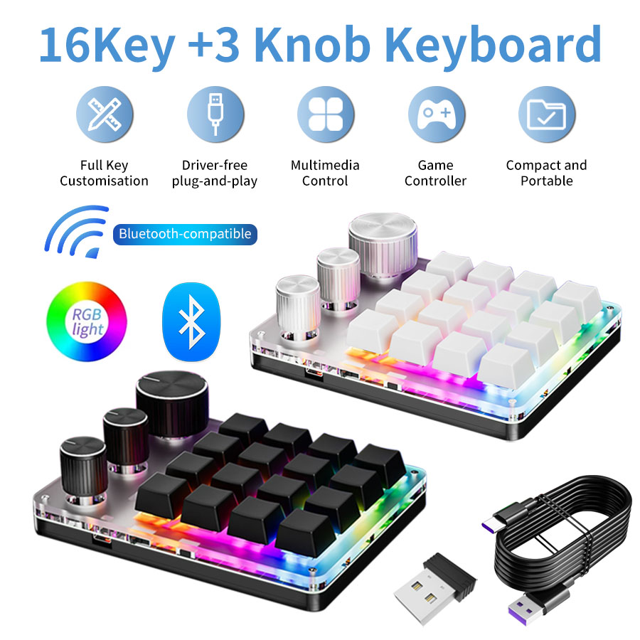 Tastiera Meccanica RGB Wireles - Gaming Keyboard Mini recensione e prezzo