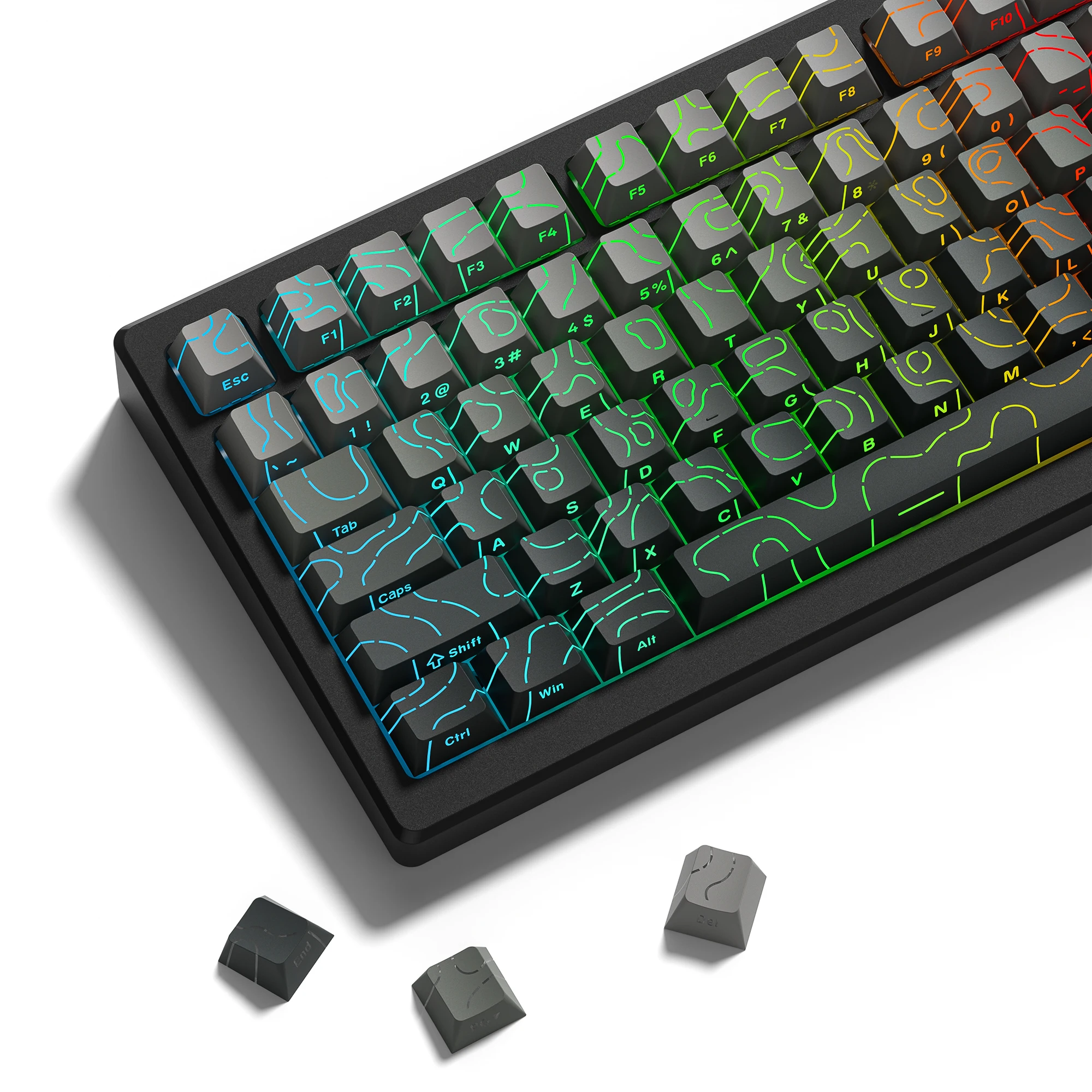 134 tasti Polar Day Topographi - Gaming Keyboard Nearby recensione e prezzo